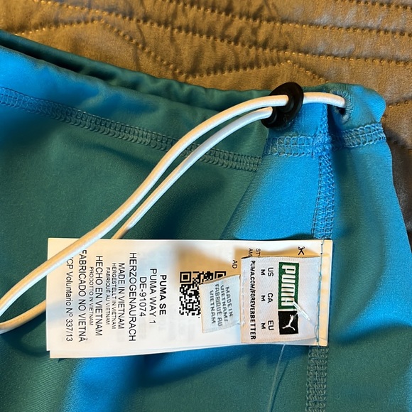 Puma Cloud9 Haramaki Belly Neck Band Adult Blue Size Medium M NWOT - Picture 8 of 11